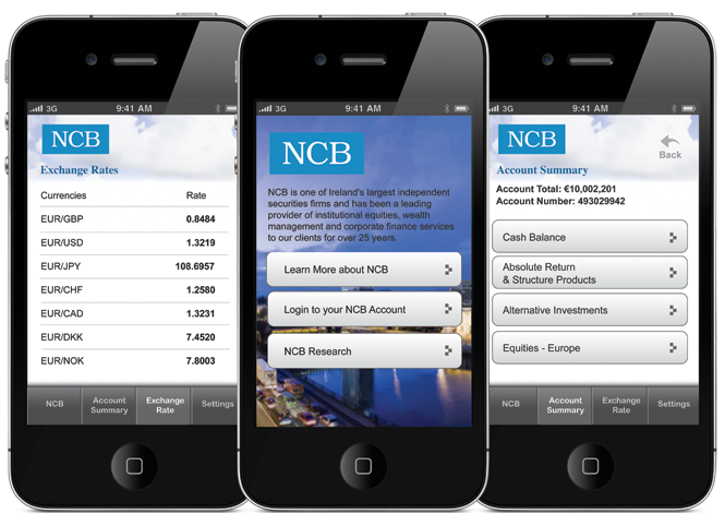 NCB app screenshots